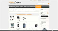 Desktop Screenshot of difelec-store.com